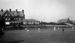 School-cricket-match-near-to-the-Eversfield-Chest-Hospital.-1906.